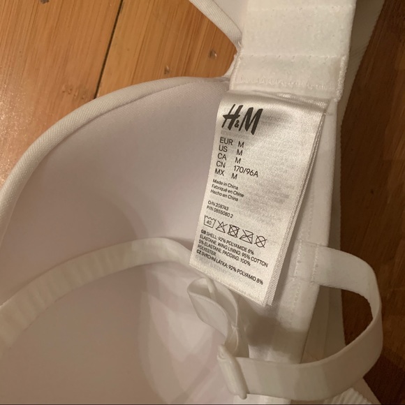 NEW H&M Push Up White Padded Bra - Picture 4 of 7